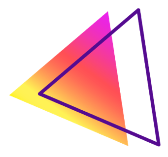 80er Jahre Figur Dreiecke