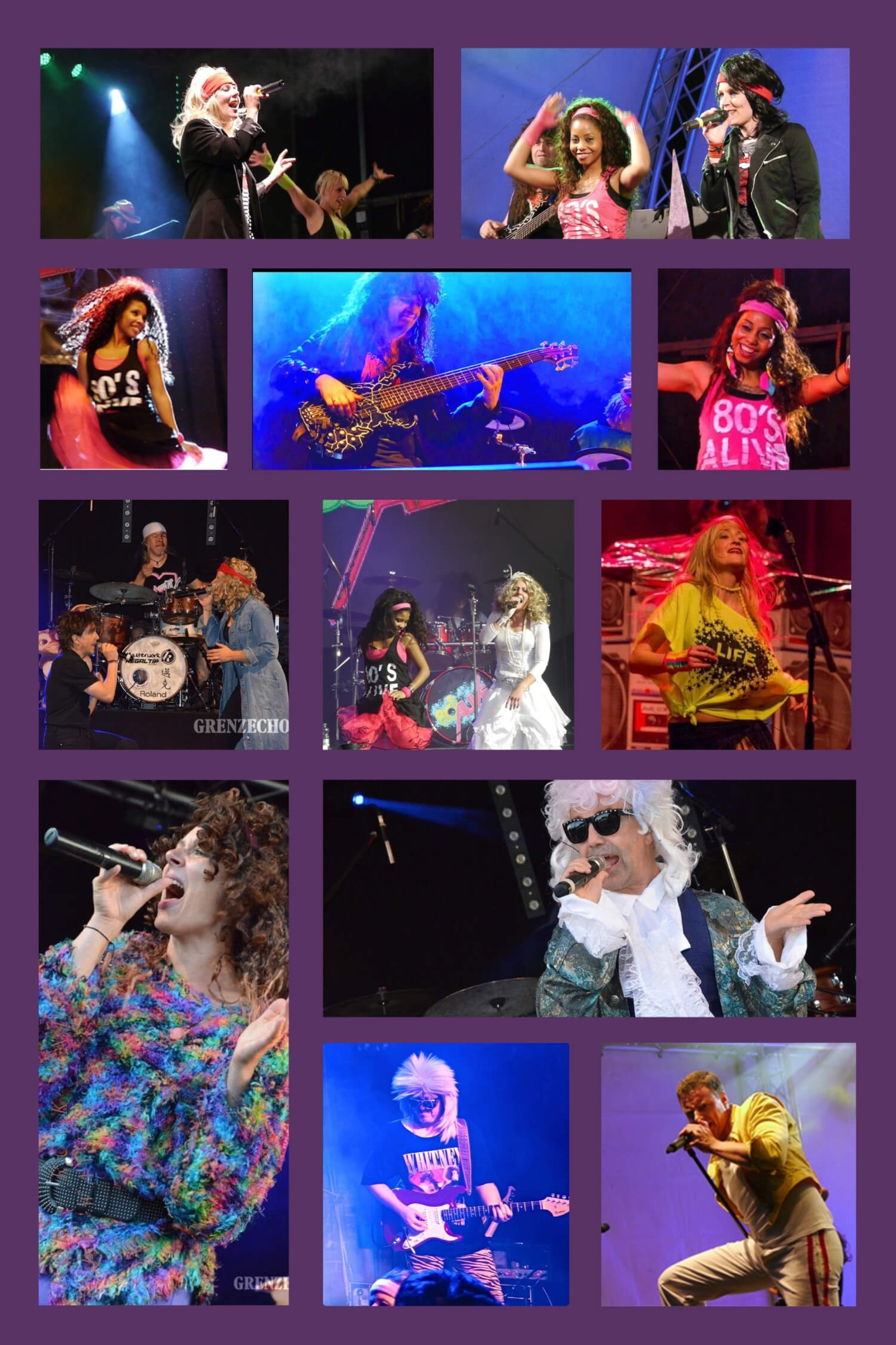 Bilder Galerie - 80s Alive - 80er Jahre Live Fotos 80s Tribute Show Coverband 