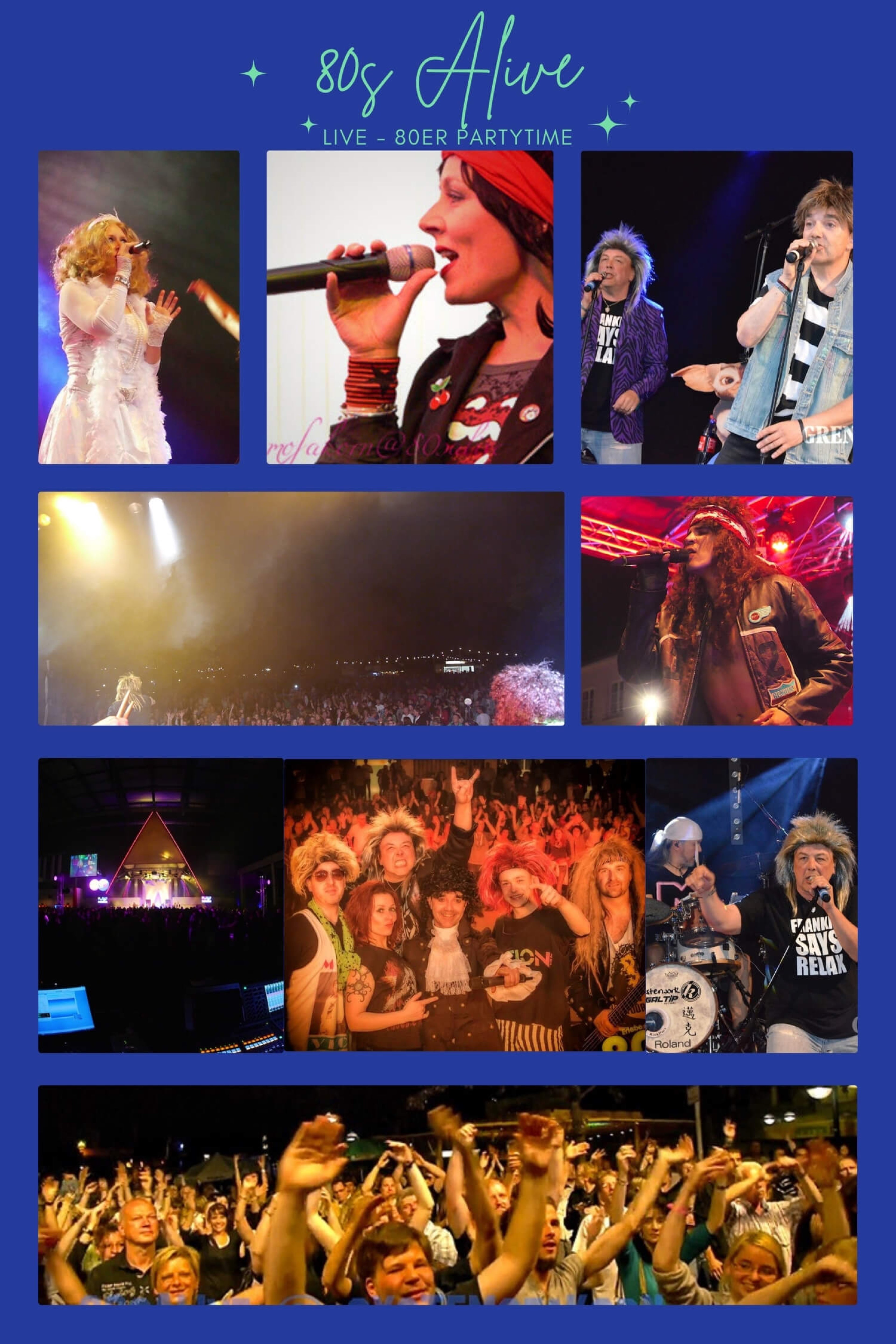 Bilder Galerie - 80s Alive - 80er Jahre Live Fotos 80s Tribute Show Coverband 